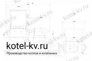 Чертеж топки ТЛПХ 1.4